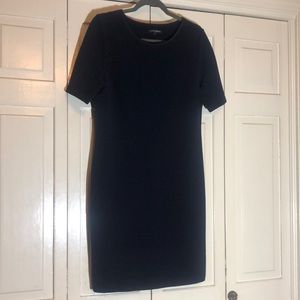 Navy Mario Serrani Italy short sleeve dress SZ M